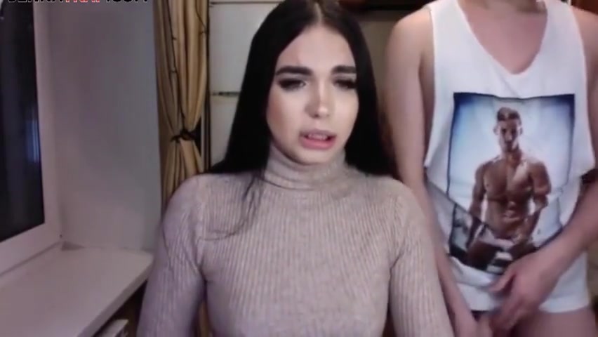 Russian Girl With A Dick, Sucks Cock And Gives In The Ass