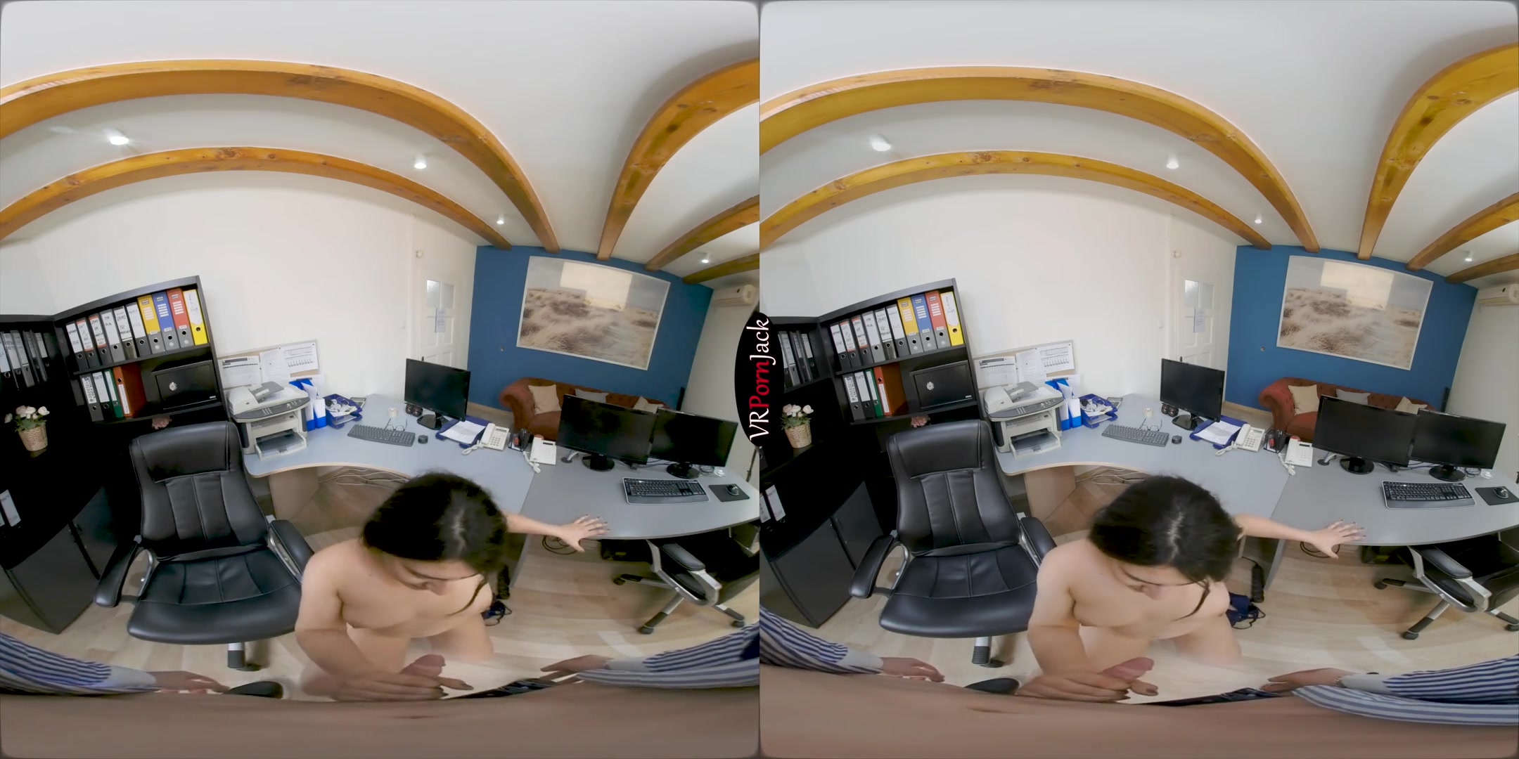 Sandra Star - At the Office - Girfriend gets a Break