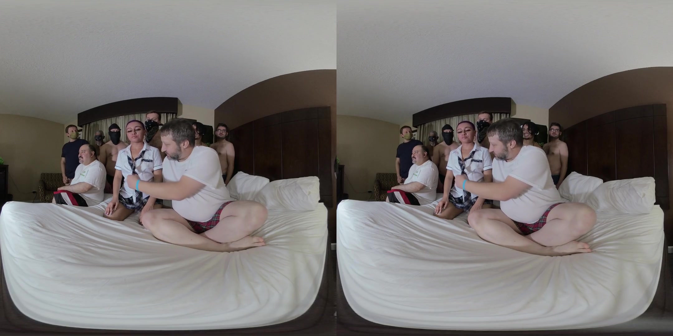Amanda Angel Gangbang 1 of 3 - Amateur teen 18+ Hardcore Gangbang Facial and Creampie