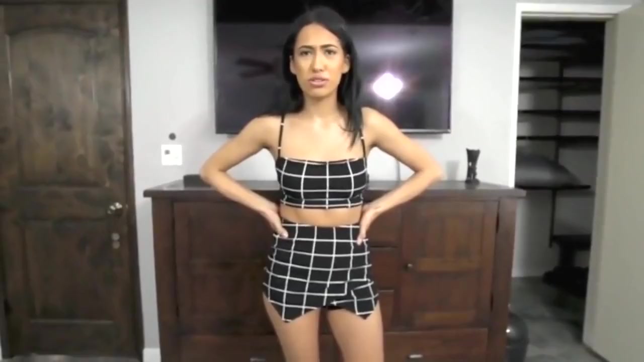 Sexy Latina Stepsister Asks For A Favor