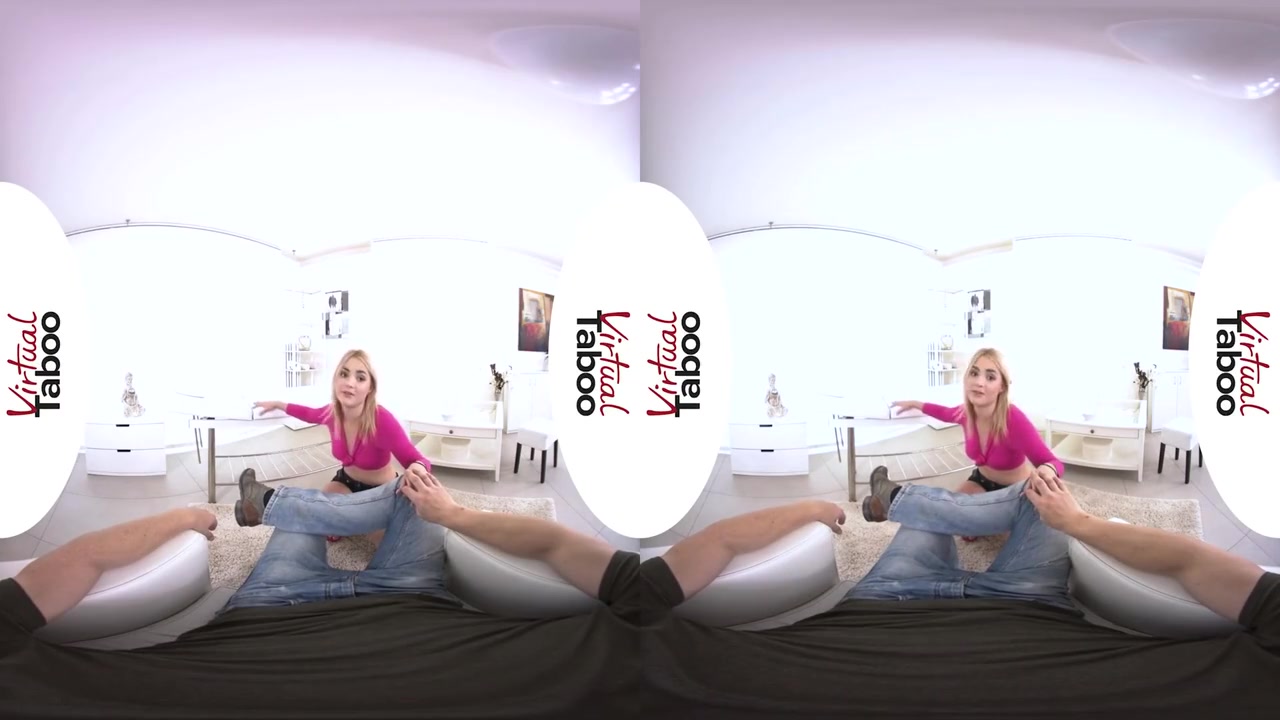 Blonde Stepdaughter Masha Seduces Her Stepdaddy