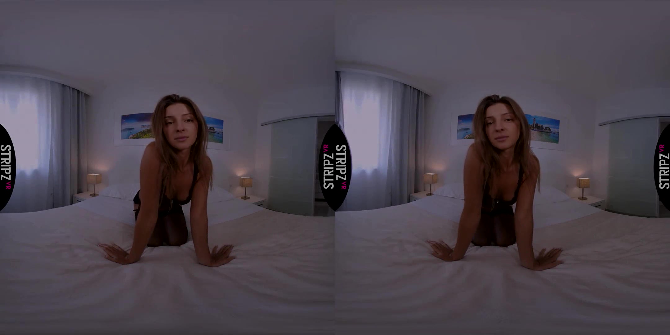 God Pussy - Incredible Babe Solo Striptease - SexLikeReal