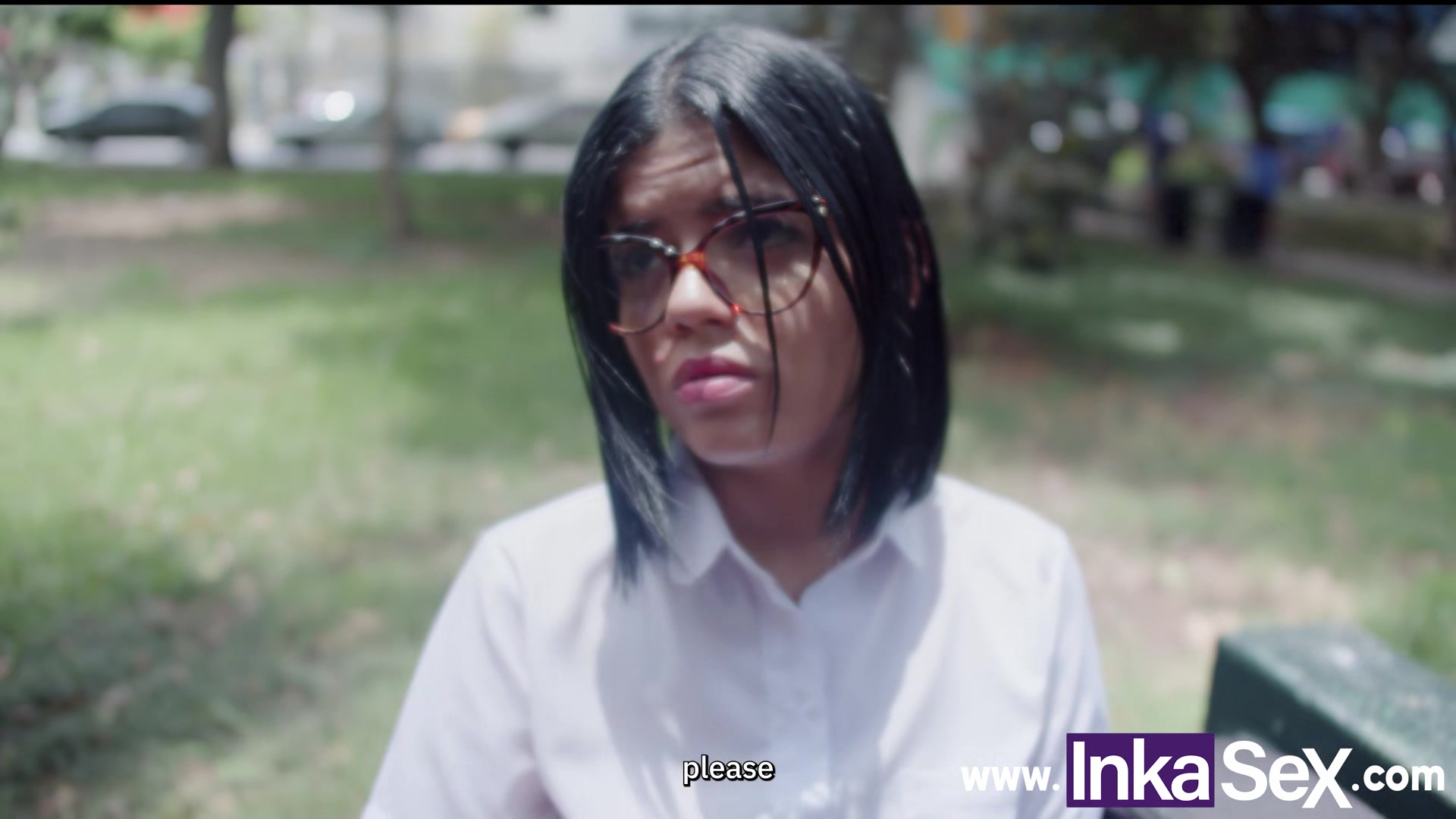 Big ass 18 year old schoolgirl gets caught by stranger