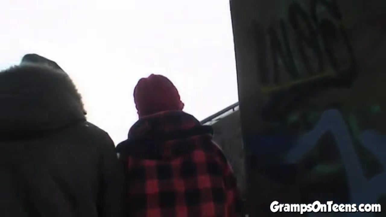 Gramps fetish teen 18+ sucks dick and gets fucked