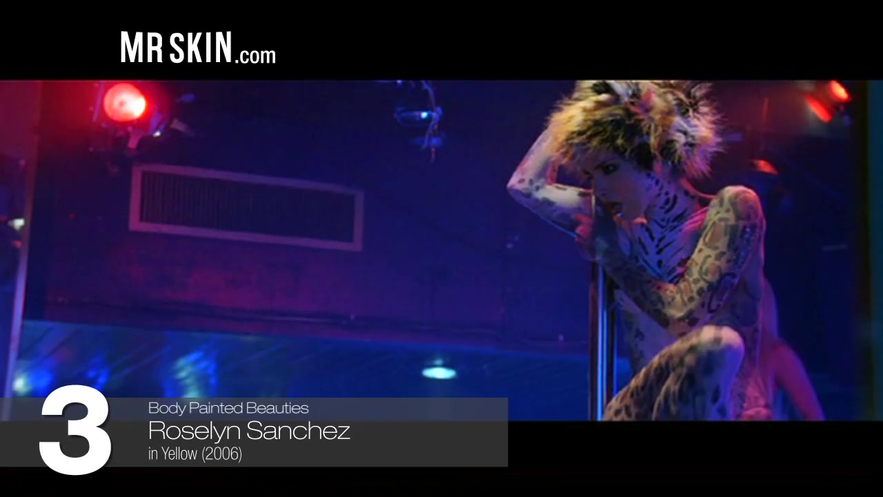 Top 5 Body Painted Beauties - Mr.Skin