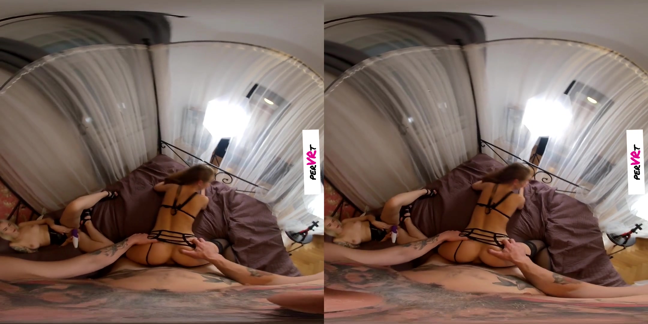 Alexis Crystal & Arteya in Alexis Crystal in The Kinky Flat - Ep. 8 - perVRt