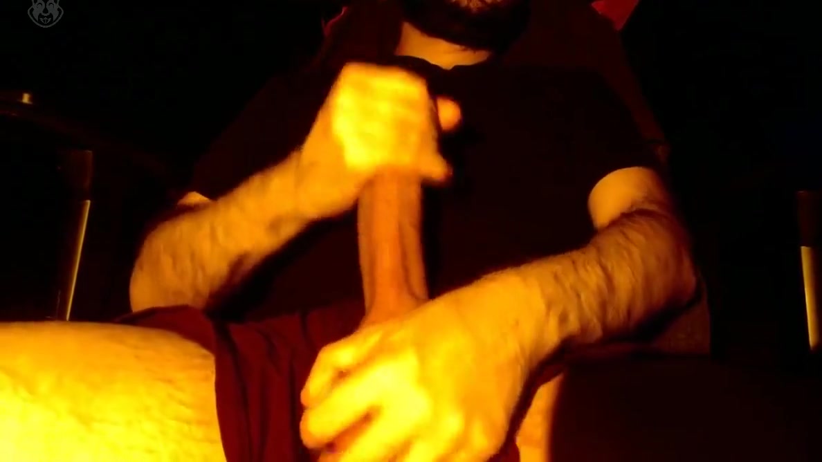 Bearded Hairy Man With Huge Cock And Balls