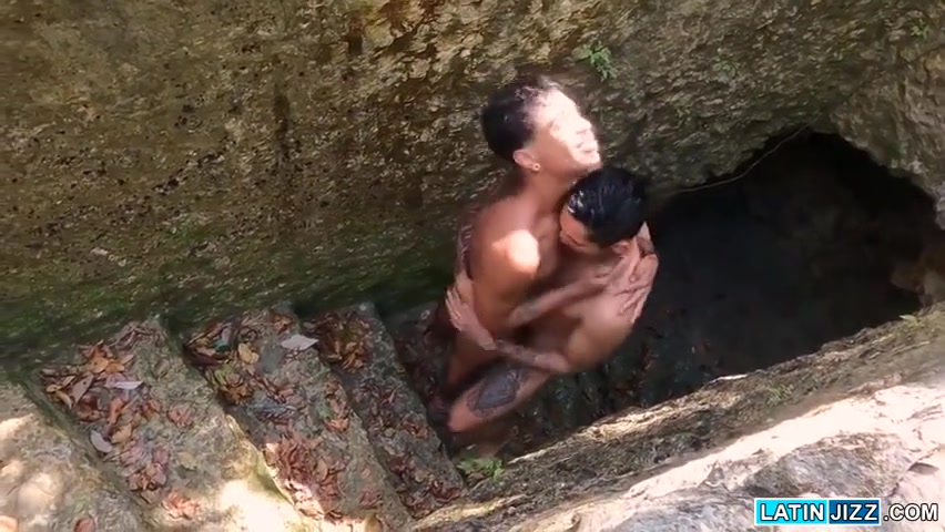 Hot Latino Boys And Robert Go Out For Some Naked Outdoor Fun With Cain Gomez