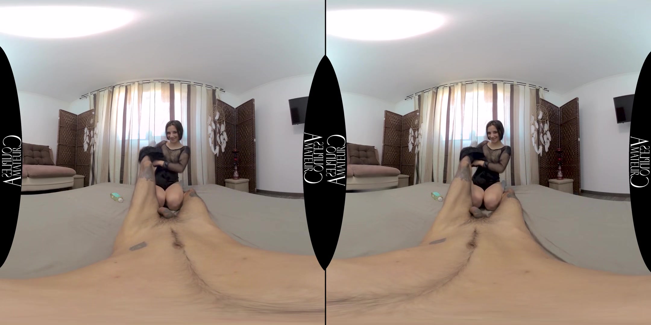 Oiled Up Massage And Wet Pussy Fuck; Amateur Brunette Babe POV