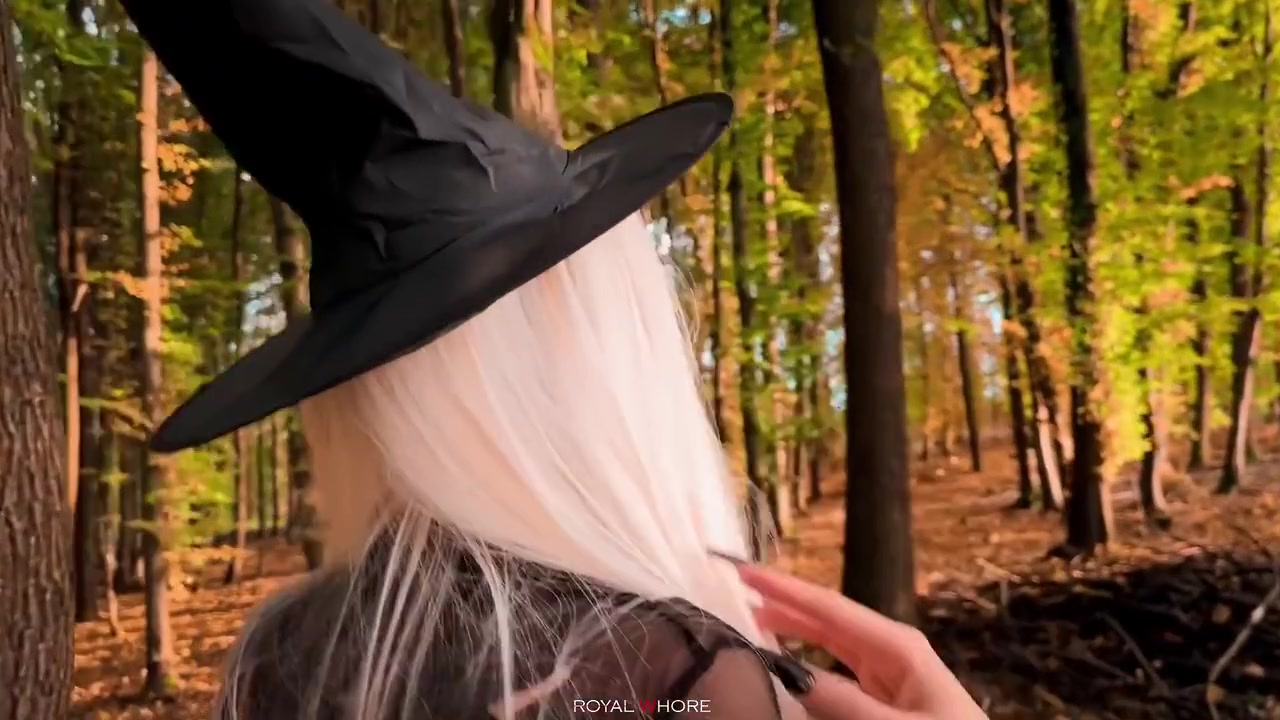 Whore Suzie Sparkles Pee In The Middle Of Forest