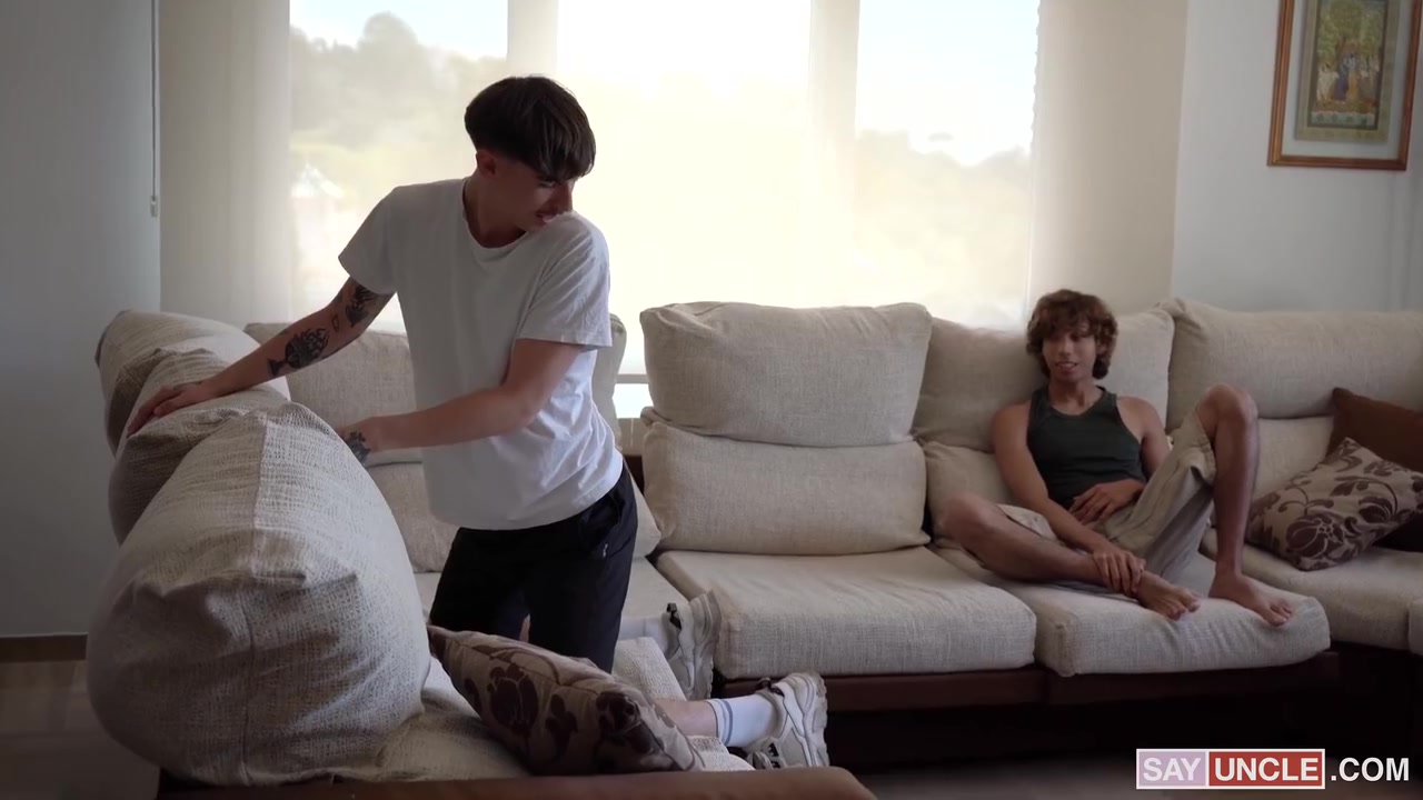Europeenz: Bareback Sofa Slumber