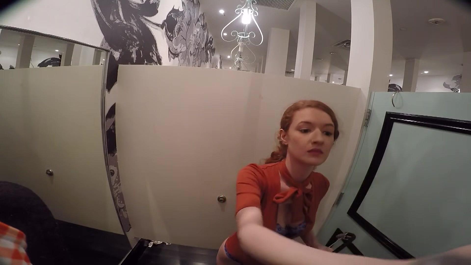 Redhead abby rain loves sucking cock and getting it deep in her pussy