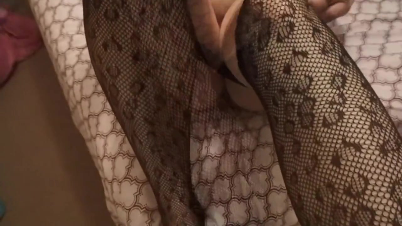 Curvy Sexy Slut In Fishnets Her Body