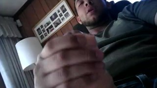 Using my pocket pussy