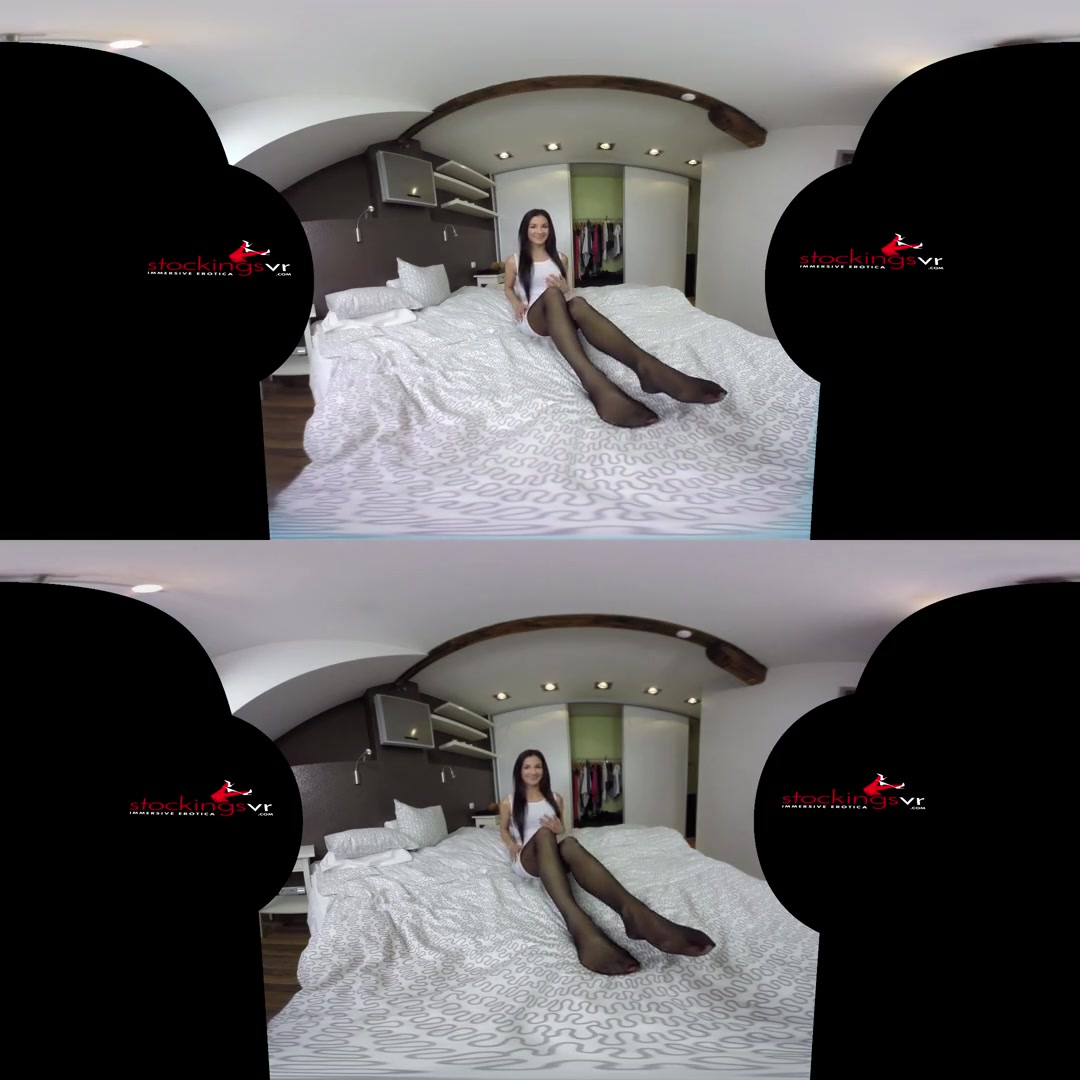Rosaline Rose in Wanna Look Up My Dress? - StockingsVR