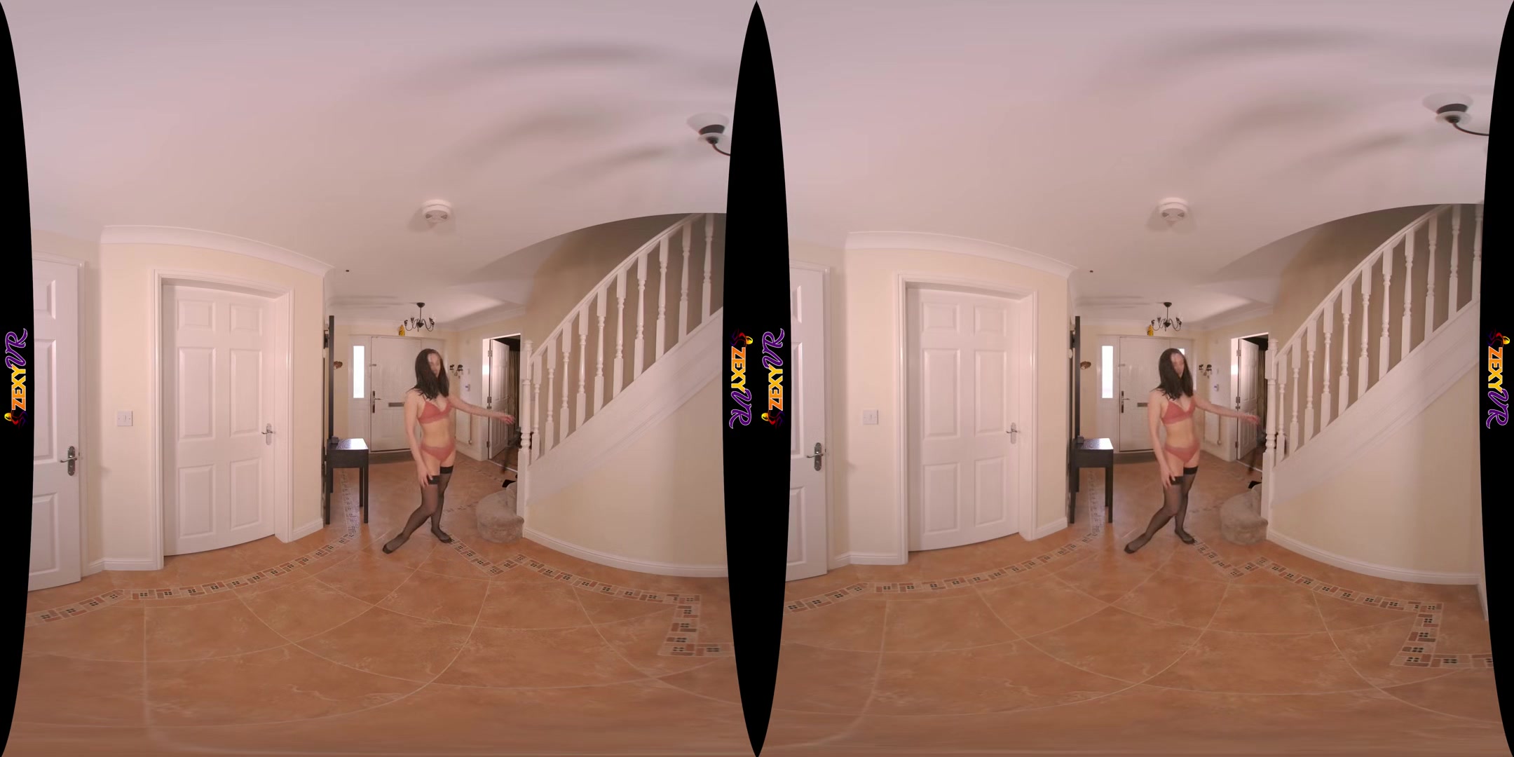 Good Boy - Petite Brunette Solo Striptease HD VR