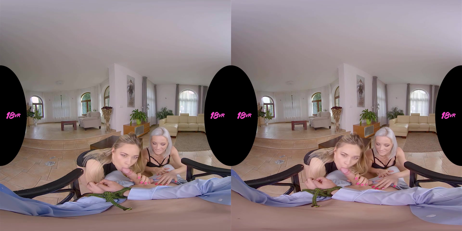 Zazie Skymm & Selvaggia Babe in Boneward Bound - 18VR