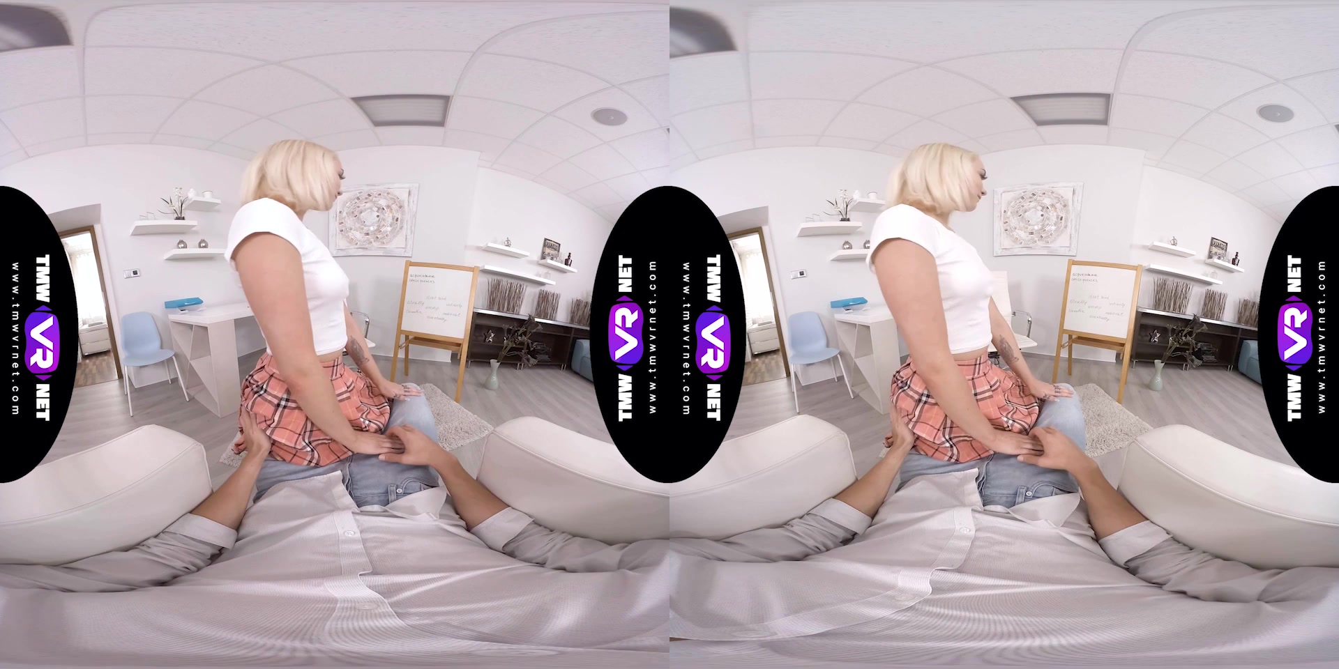 Marilyn Sugar in Blonde Fucks Way Through Lesson - Marilyn Sugar