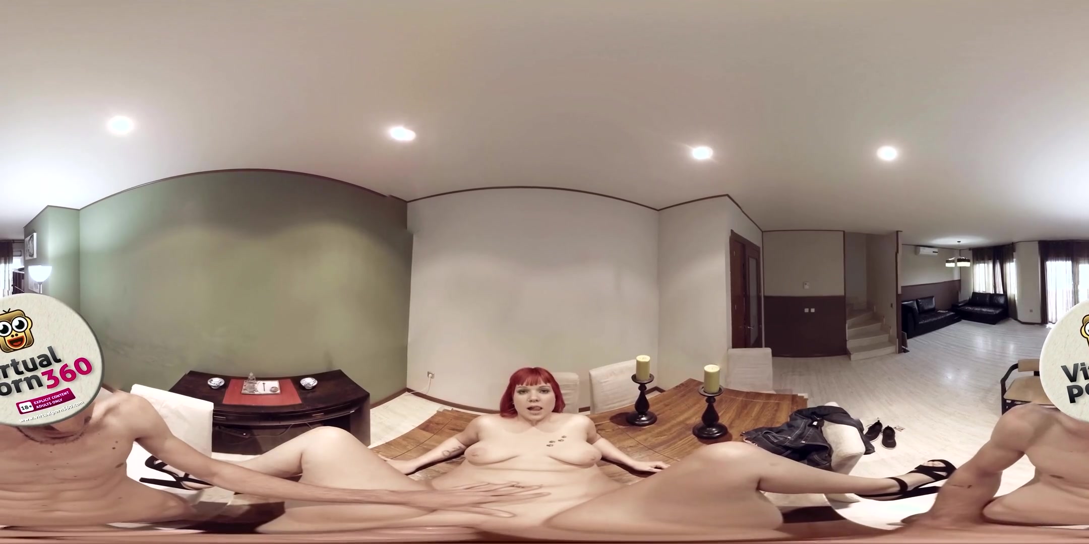 Mey Max in Redhead May Fucked on the Table - VirtualPorn360