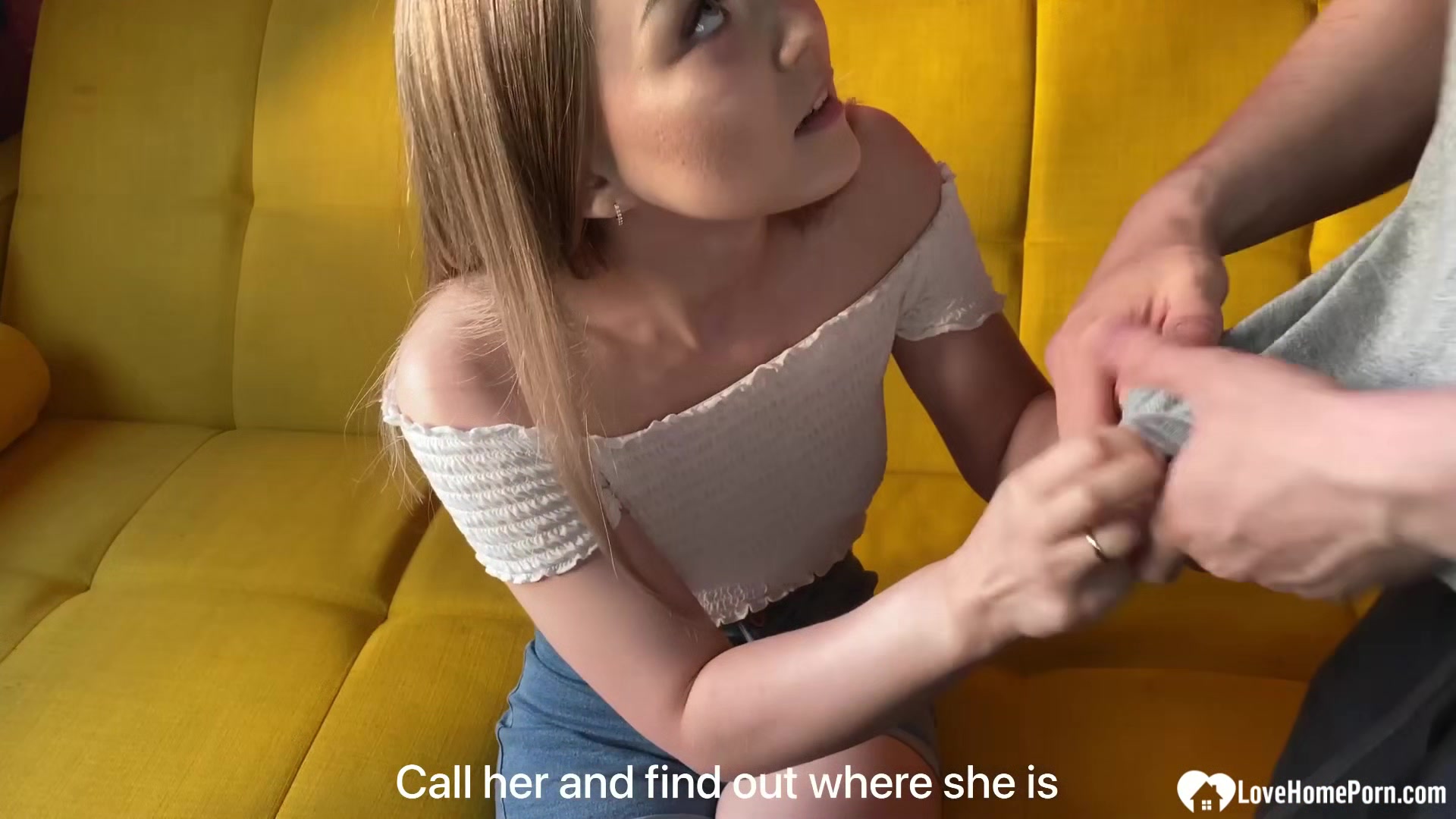 Beautiful blonde gets picked up and fucked
