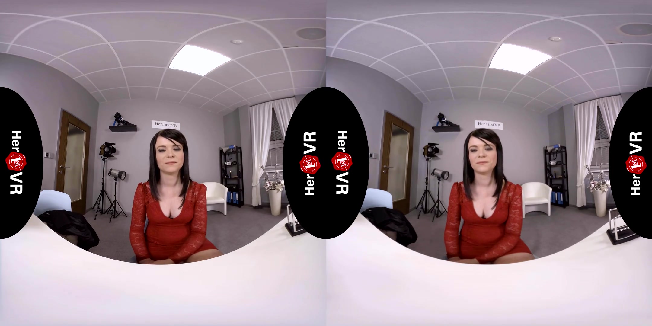 Lena King - First VR Casting - SexLikeReal