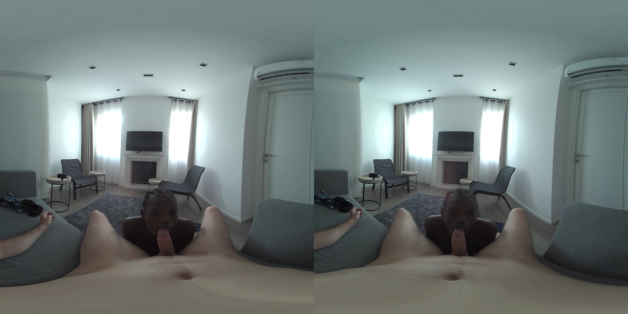 African Amateur Queen Rides White Tourist (55 Min)
