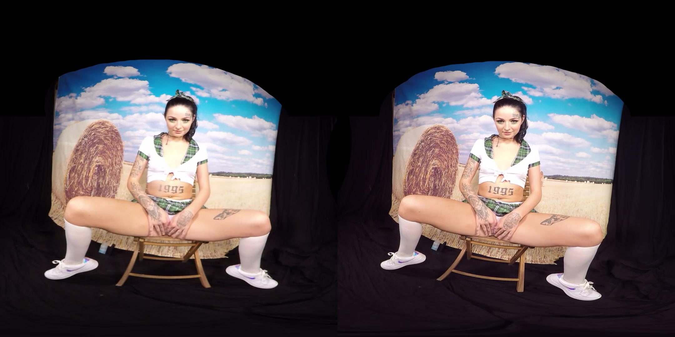 434 - Quinn Diamond; Hot Schoolgirl Solo - SexLikeReal