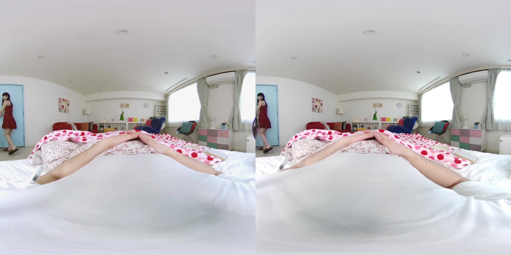 She'll Take Care of her Boyfriend that Caught a Cold - Japanese Teen Hardcore Creampie
