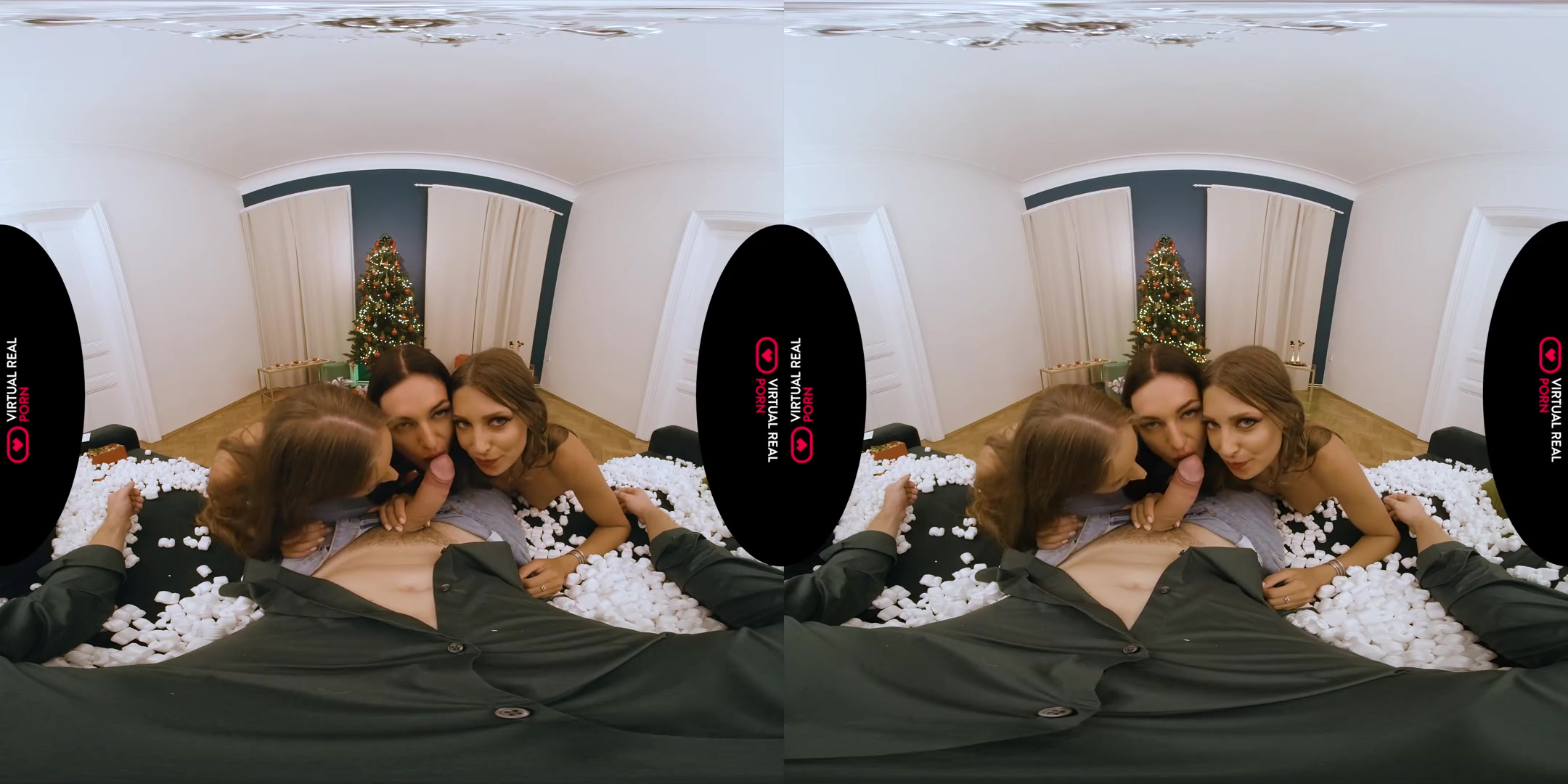 A Christmas Wish - Pornstar MFFF Foursome Group Sex Ultra High Quality HD VR