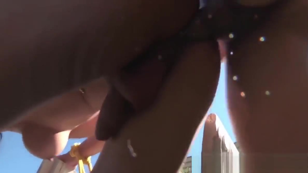 Tied up shemale in black leather boots gets fucked outdoors