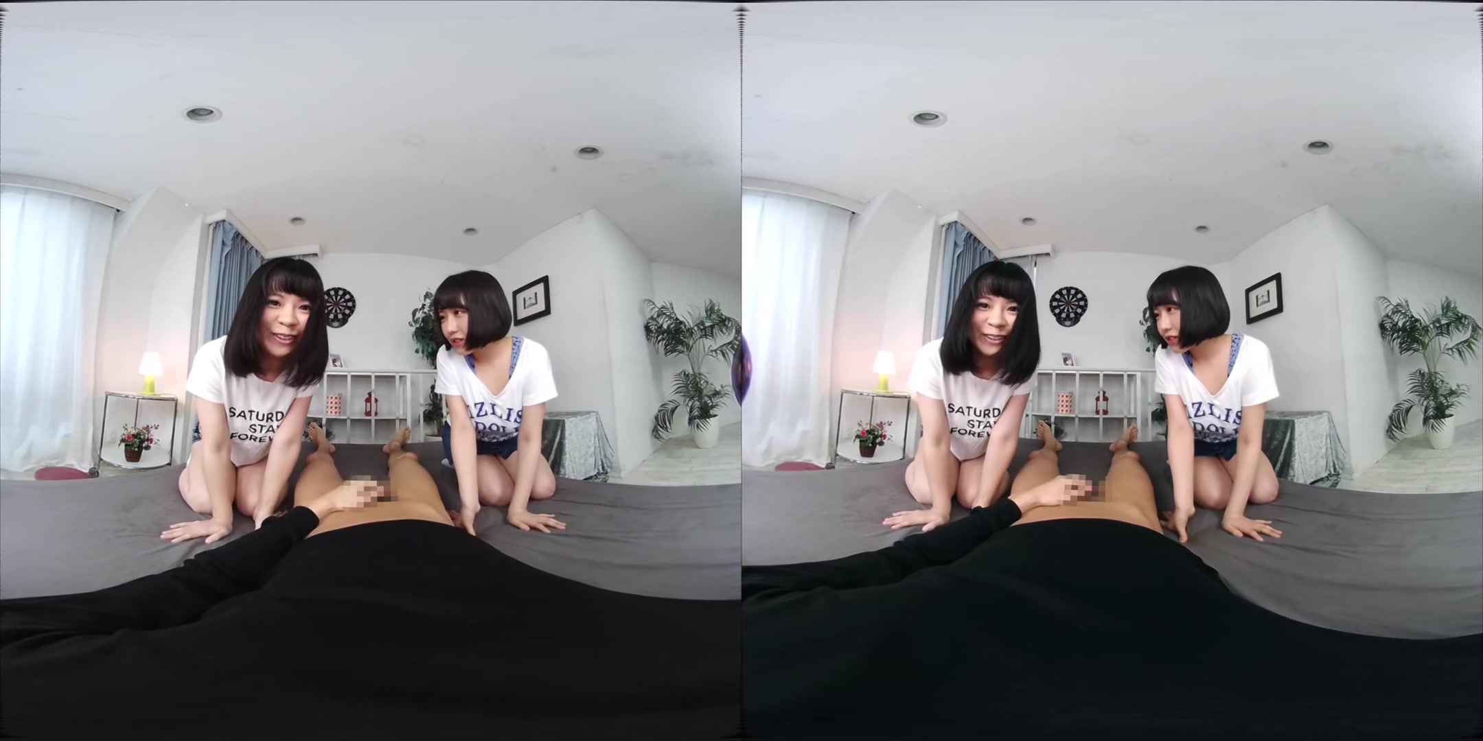 Yurina Aizawa and Ai Tsukimoto - Sandwich Play: Young Stepsisters Like Dreams Before your Eyes - MAXING