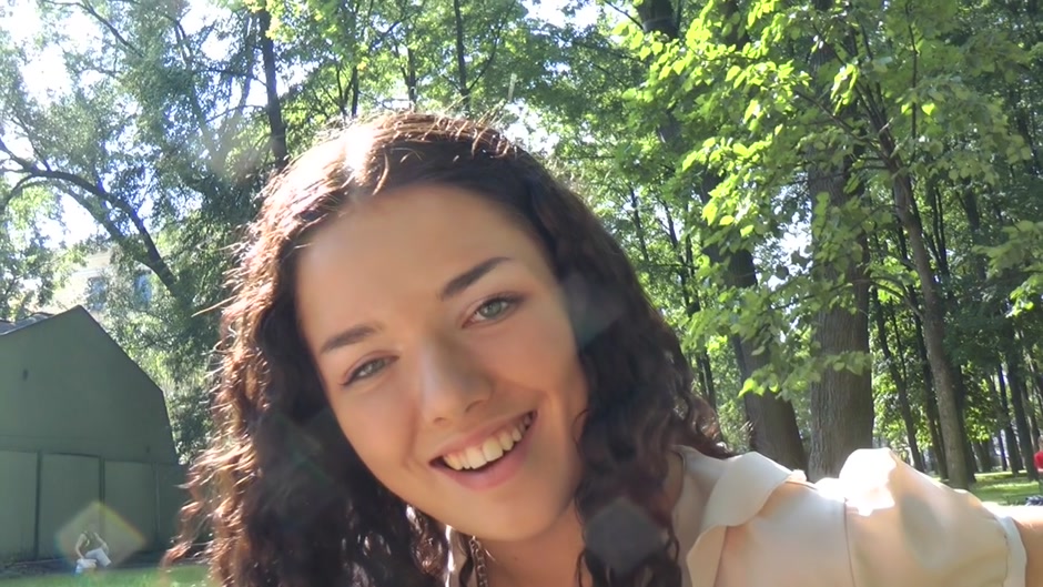 Beautiful gal gets fucked on a public playground