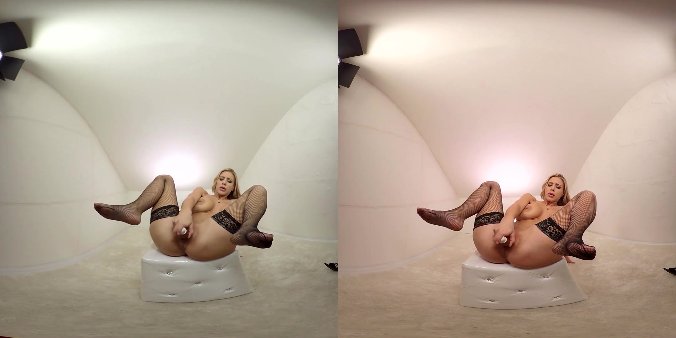 Natalie Cherie in Knockout Blonde Nathaly Cherie Toying - BravoModelsMedia