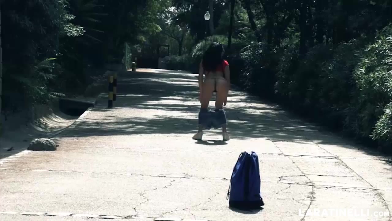 LARA TINELLI Flashing in Public
