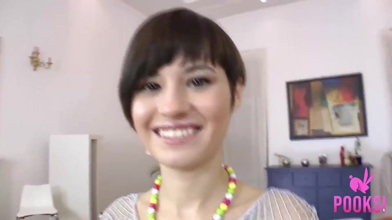 Pixie Cut Cutie Takes A Load Of Cum In Her Gaping Tight Butthole