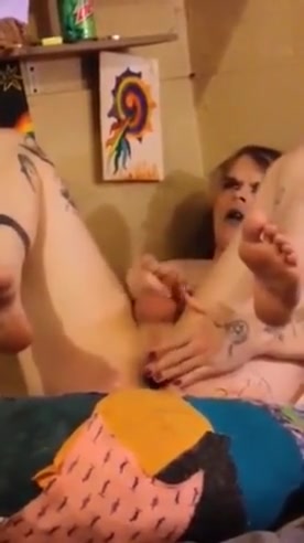 Foxy Jenny Elm Busts A Load Like A Rocket On Christmas