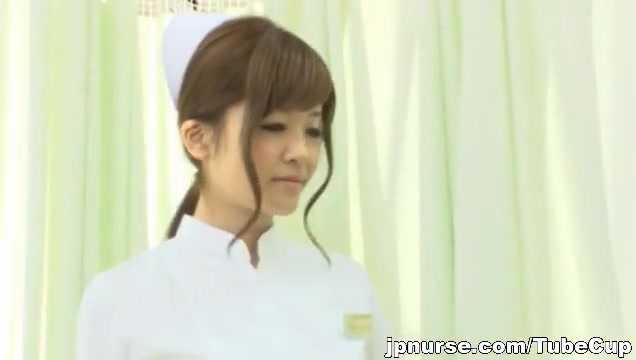 Naughty Nurses Erika Kashiwagi And A Friend Suck A Patient Off