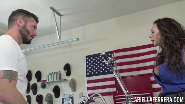 Ariella Ferrera in Fuck Me and Fix Bike! Clip#1