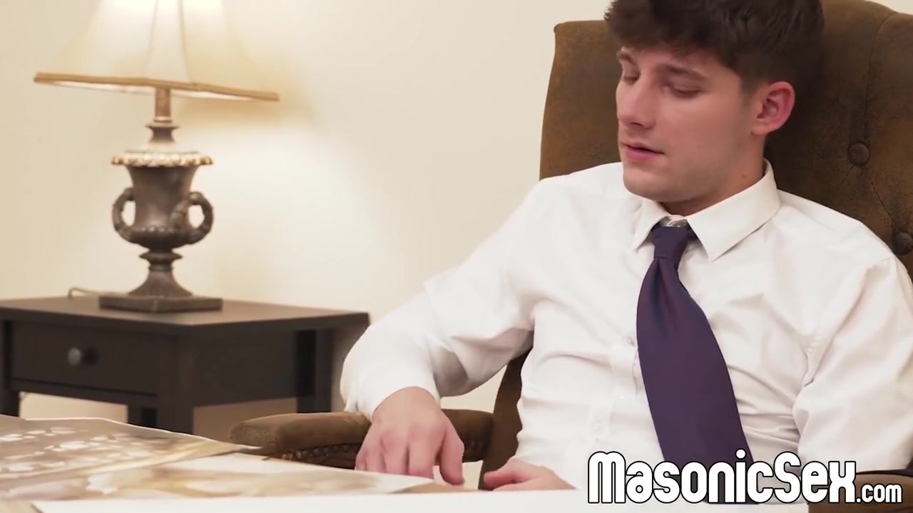 Dex Devall, Felix Kamp And Reece Scott - Master Punishes The Masturbating Apprentice