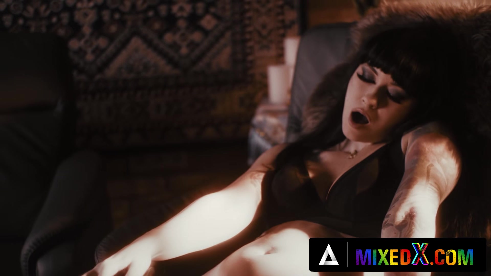 MIXEDX - Hungry Lesbian Vampires Suck Each Other's Juicy Pussy To Survive