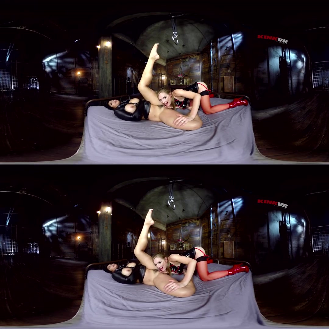 Mia Li & Mona Wales in Mona Wales Trains Her Kinky Lesbian Pet - KinkVR