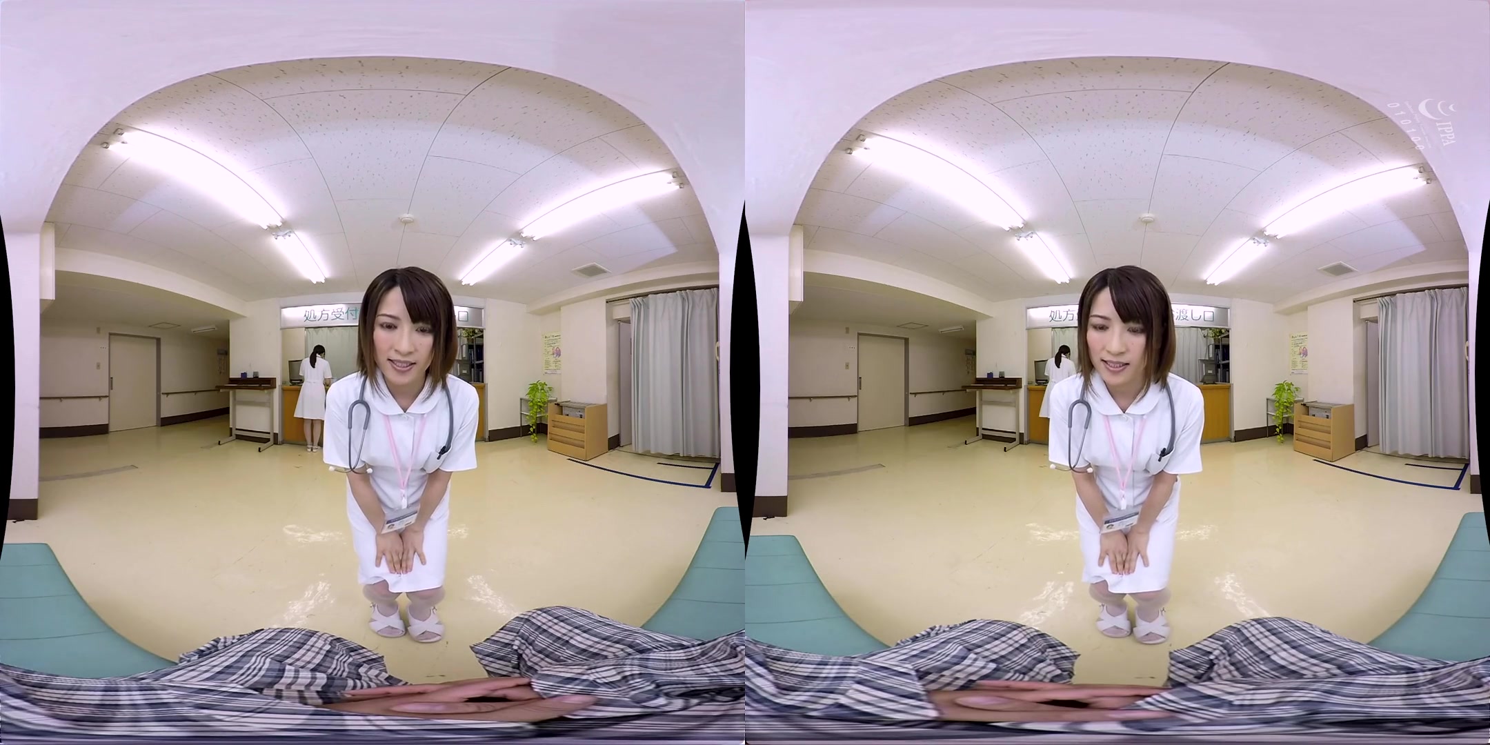 Four Nurses in White Pantyhose 1 - Asian Nurse Nylons Uniform