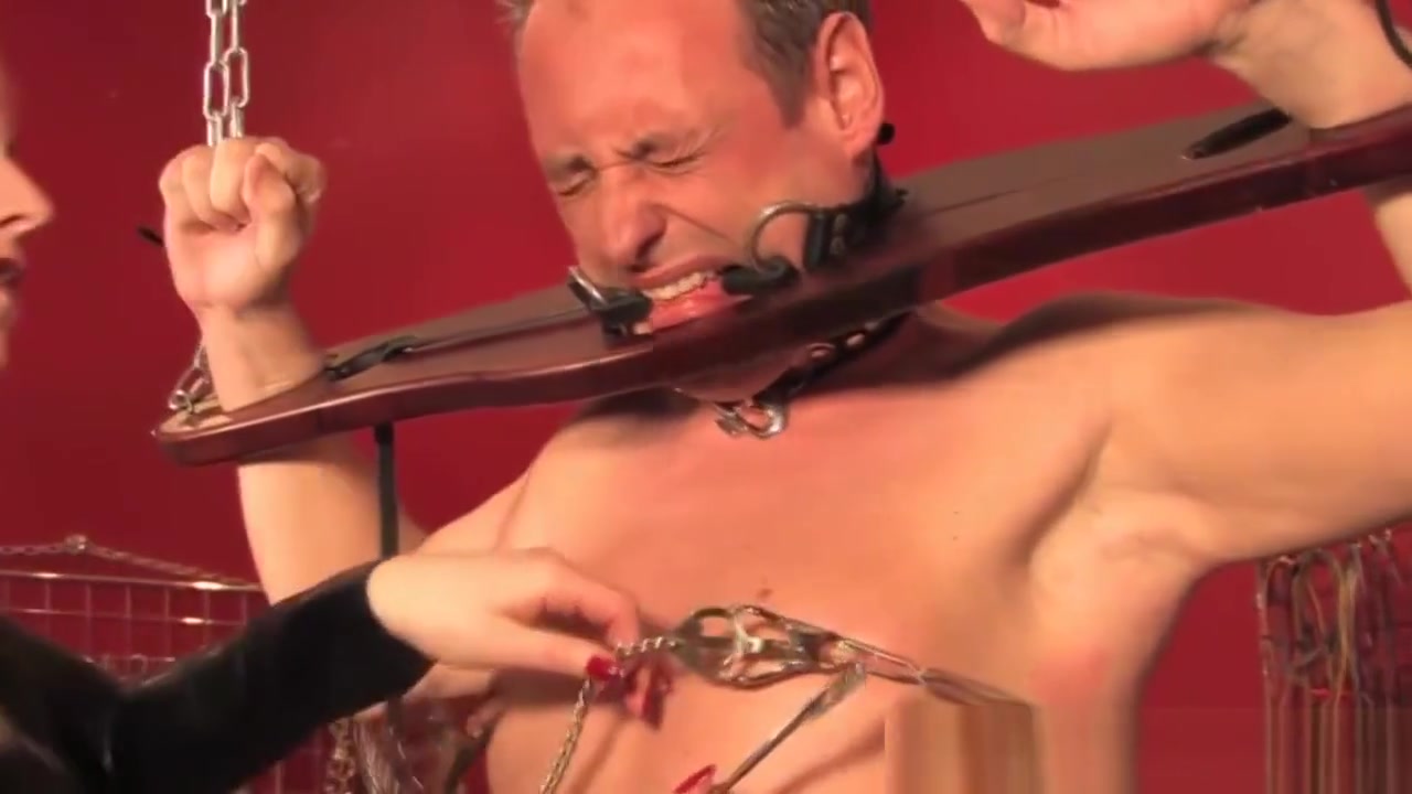 British bdsm dungeon fun with milf mistress