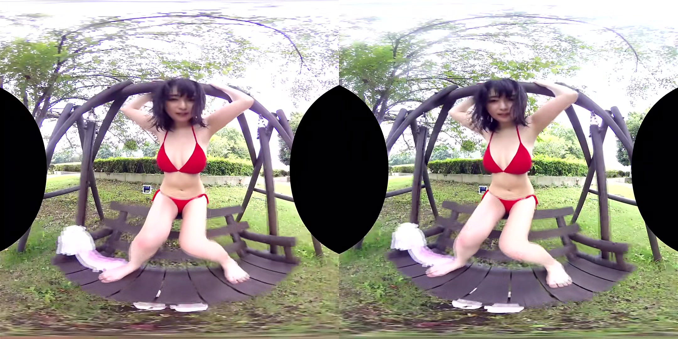 Wet Shirt Reveals Perfect Voluptuous Body - Big Tits Bikini Asian Wet Tshirt