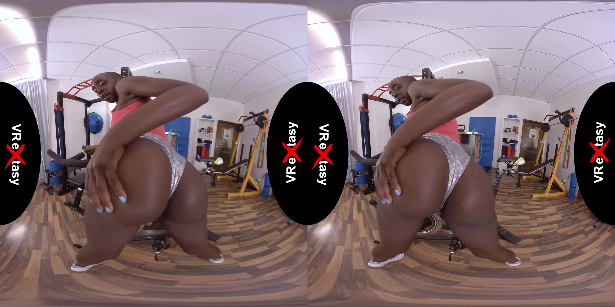 Zawadi - After Fitness; Ebony All Natural Black Babe Solo