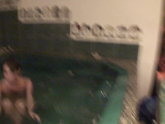 Sexy dilettante pair and agonorgasmos leading fuck in Jacuzzi