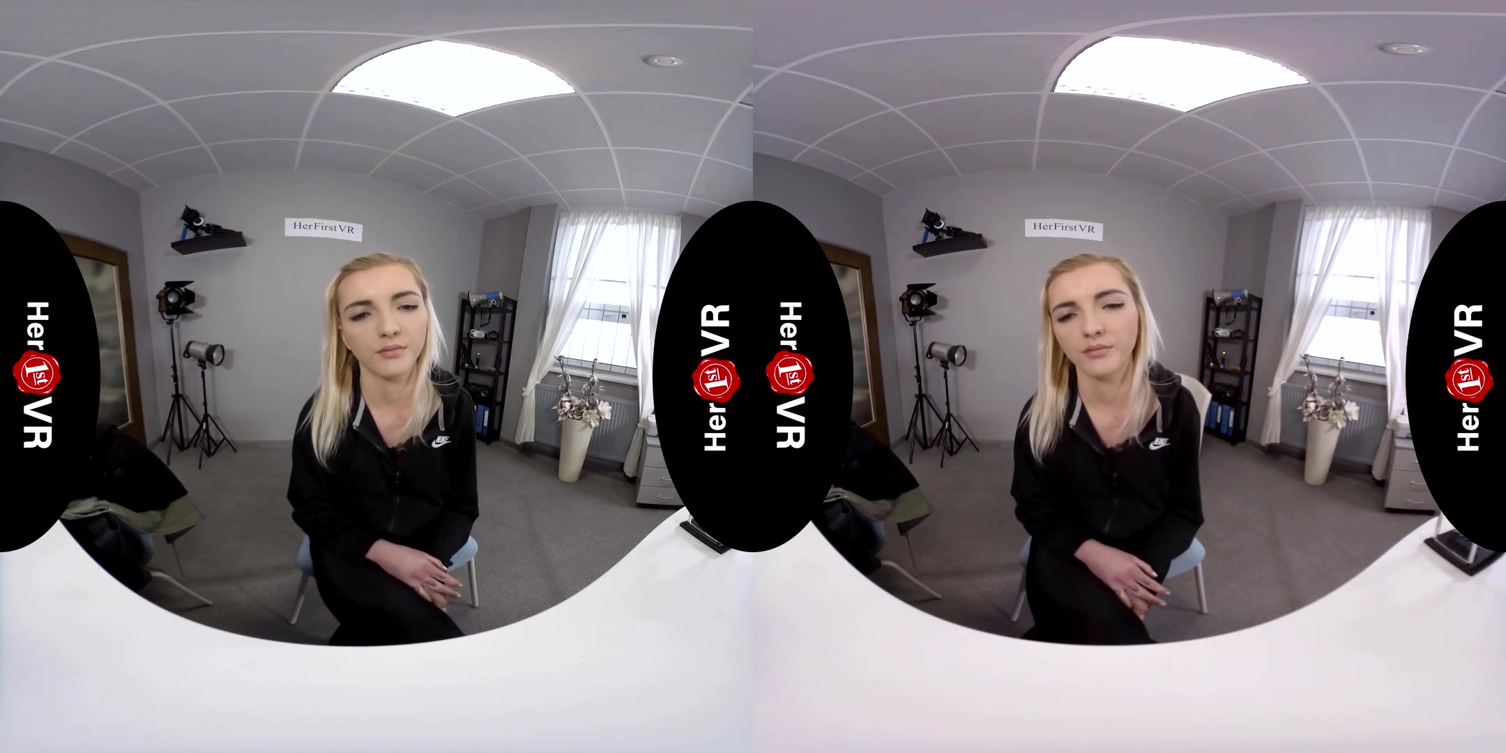 Tyna Gold - First VR Casting - SexLikeReal