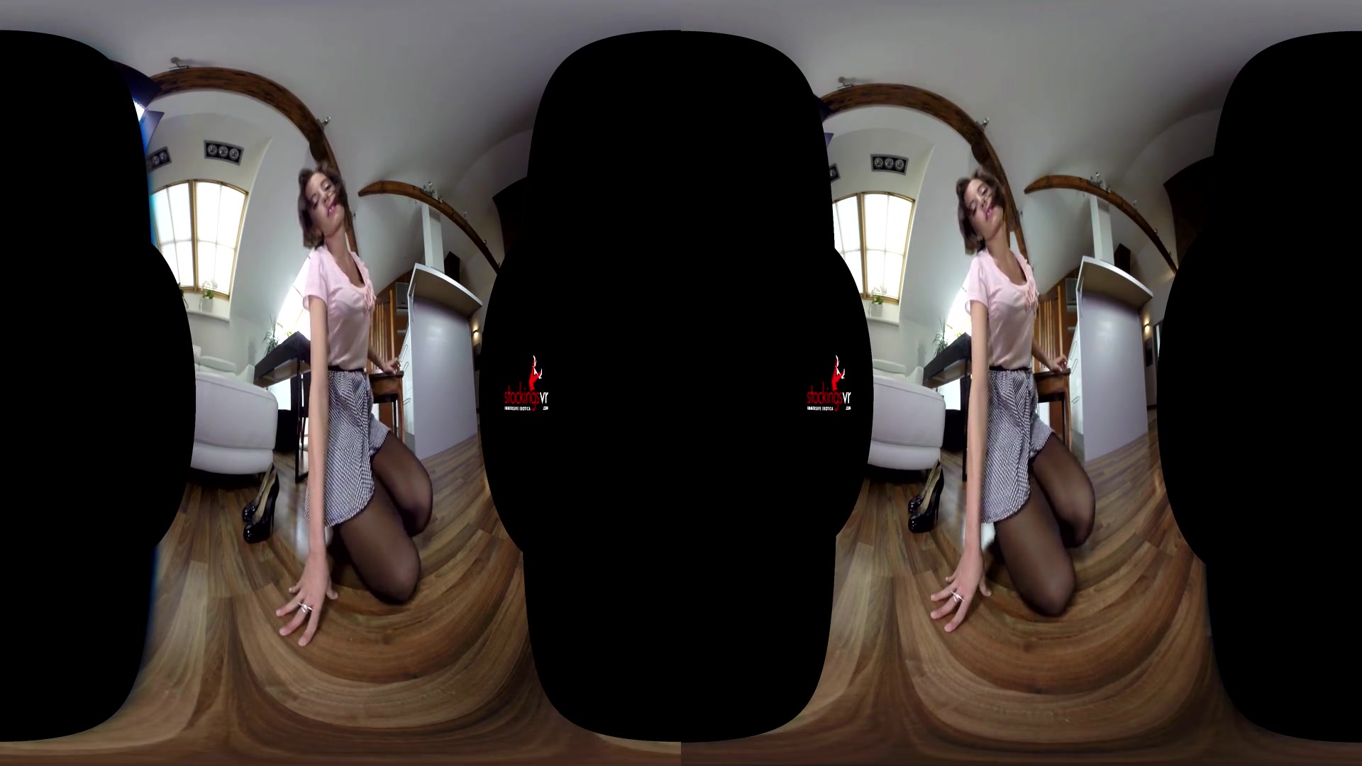 Annabelle Doll in Dirty Girl In Nylons Annabelle Doll - StockingsVR