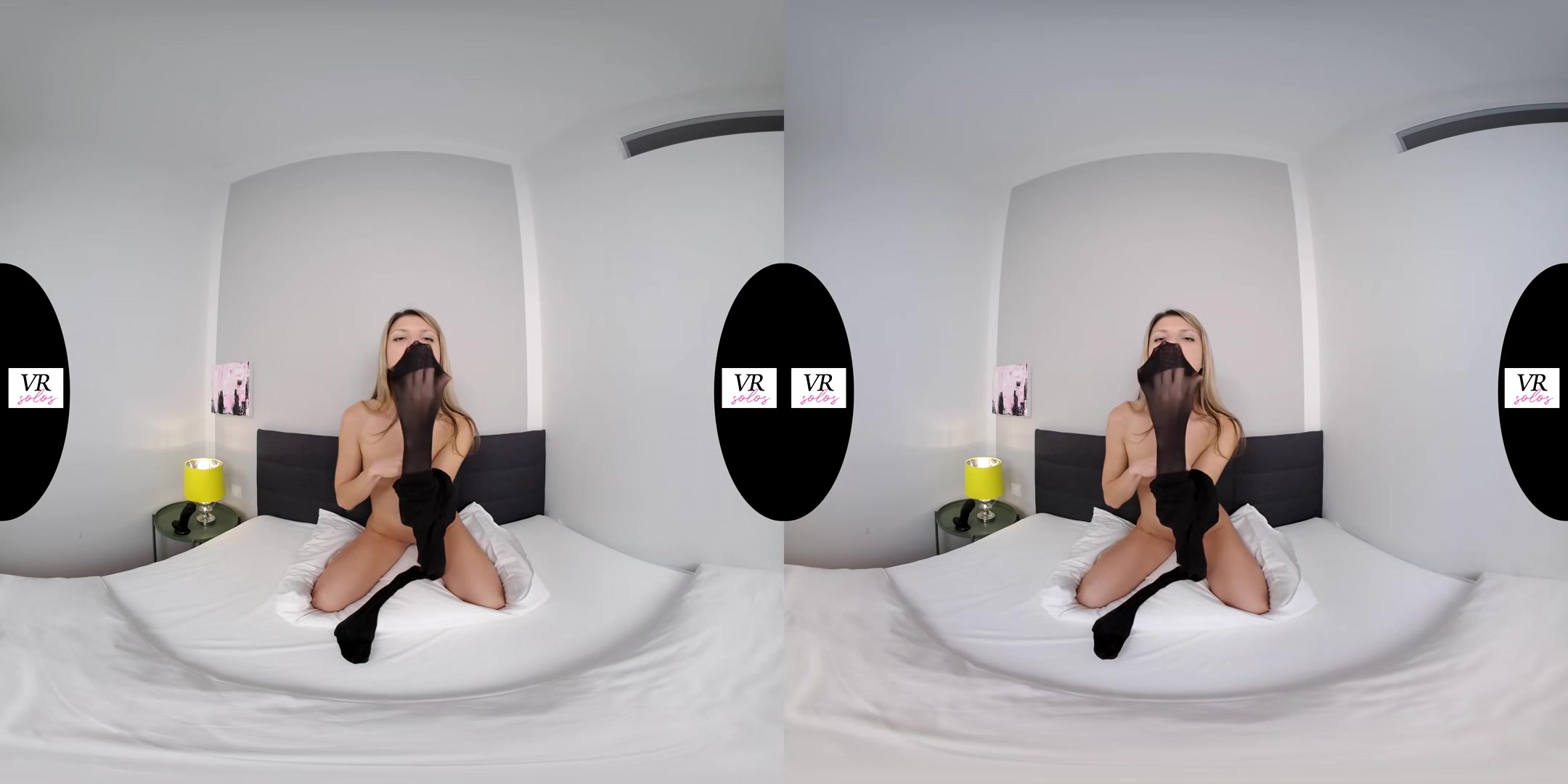 Huge Dildo Masturbation; Solo Masturbation Foot Fetish Pantyhose