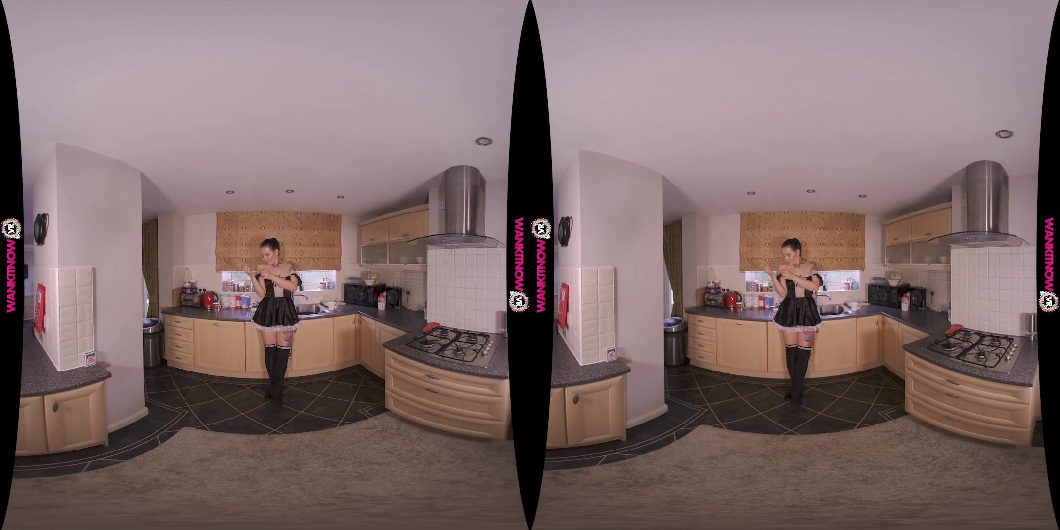 Dirty Maid featuring Keeley - WankitNowVR